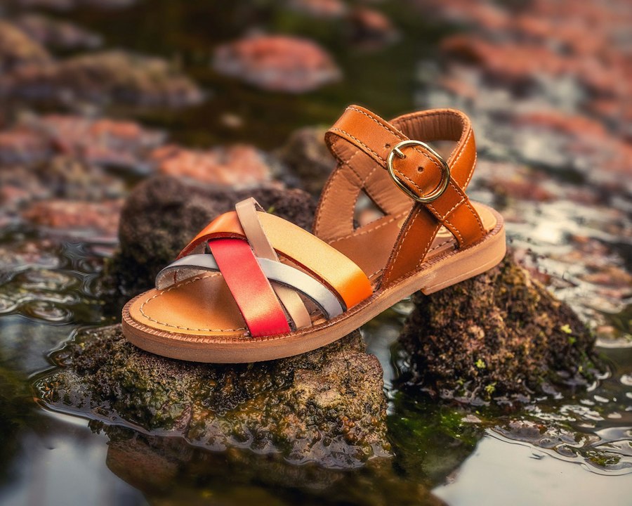 Sandales en cuir artisanales