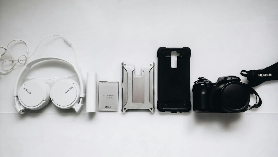 Lot d'accessoires high-tech